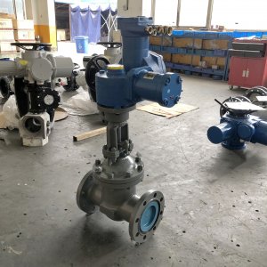 礦用電動閥門MKZ941H-40 DN150防爆（礦山、冶